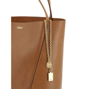 Chloé Brown Calf Leather Bos Taurus Shoulder Bag