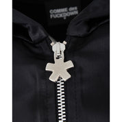 Comme Des Fuckdown Black Polyester Women Jacket