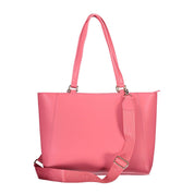 Mario Valentino Pink Polyethylene Handbag