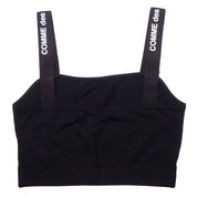Comme Des Fuckdown Black Cotton Women Top