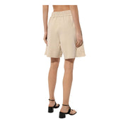 Comme Des Fuckdown Beige Cotton Short