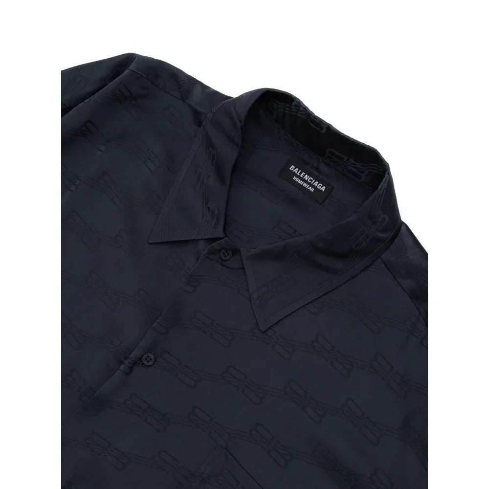 Balenciaga Gray Viscose Shirt