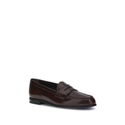 Church's Brown Calf Leather Bos Taurus Slip-On Loafers