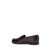 Church's Brown Calf Leather Bos Taurus Slip-On Loafers