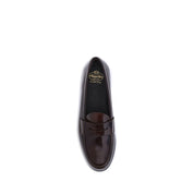 Church's Brown Calf Leather Bos Taurus Slip-On Loafers