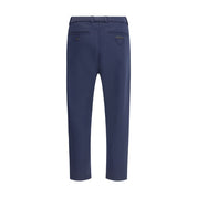 Prada Blue Polyester Casual Pants