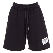 Comme Des Fuckdown Black Cotton Short
