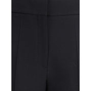 Valentino Black Wool Dress Pants