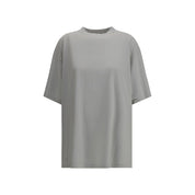 Balenciaga Gray Cotton T-Shirt