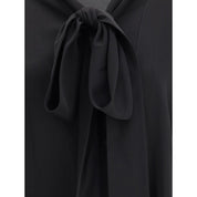 Balenciaga Black Silk Blouse