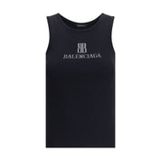 Balenciaga Black Viscose Top