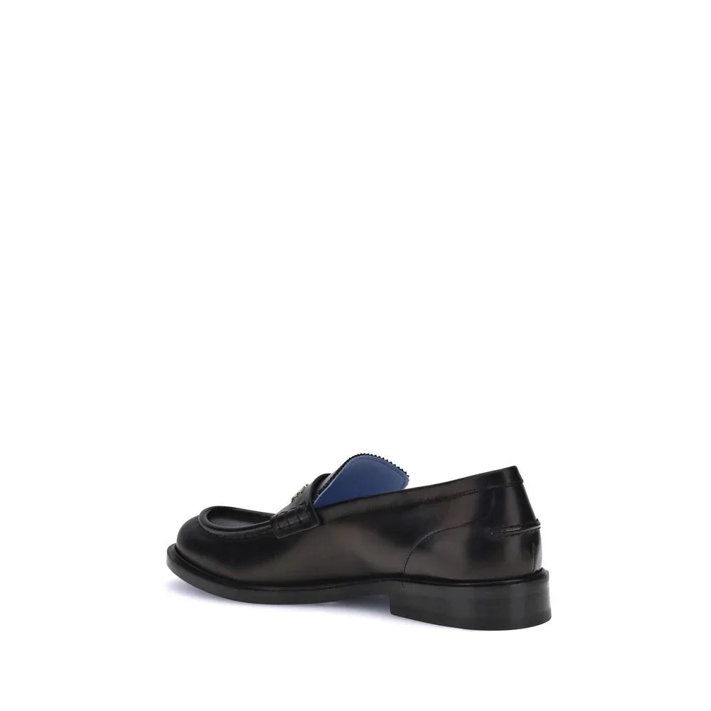 Versace Leather Loafers