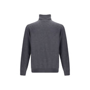 Etro Gray Wool Turtleneck
