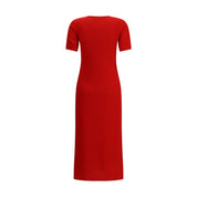 Fendi Red Cotton Casual Dress