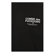 Comme Des Fuckdown Black Cotton Men's Crewneck Sweater