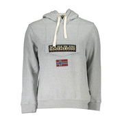 Napapijri Gray Cotton Sweater