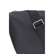 Fendi Black Calf Leather Bos Taurus Shoulder Bag