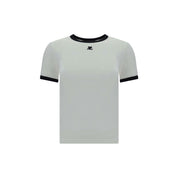 Courrèges White Cotton T-Shirt
