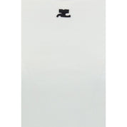 Courrèges White Cotton T-Shirt