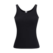 Wolford Black Cotton Top