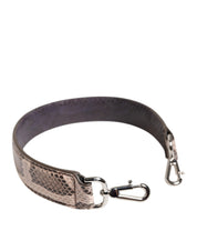 Dolce & Gabbana Beige Exotic Leather Handbag Accessory Shoulder Strap