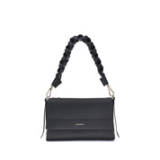 Coccinelle Black Calf Leather Bos Taurus Shoulder Bag