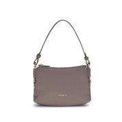 Coccinelle Gray Calf Leather Bos Taurus Shoulder Bag