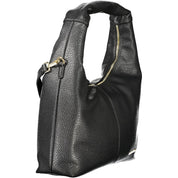 Mario Valentino Black Polyethylene Women Handbag