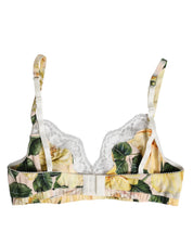 Dolce & Gabbana Multicolor Floral Print Non Wire Bra Underwear
