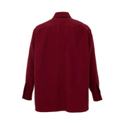 Gucci Bordeaux Wool Shirt