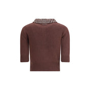 PINKO Brown Nylon Sweatshirt