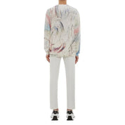 Alexander McQueen William Blake Dante Print Pullover