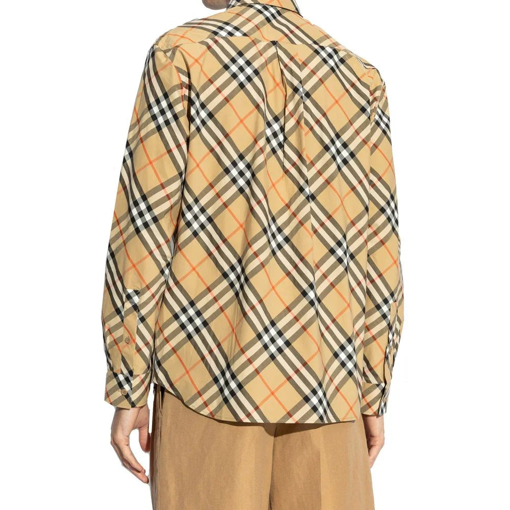 Burberry Checked Plaid Shirt