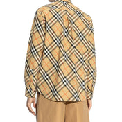 Burberry Checked Plaid Shirt