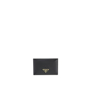 Prada Black Calfskin Cardholder