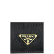 Prada Black Calfskin Cardholder