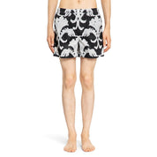 Valentino Black Polyamide Shorts
