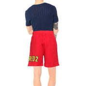 Dsquared² Red Cotton Shorts