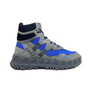 Versace Leather Suede Hiking Boots