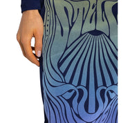 Stella McCartney Blue Polyamide Long Skirt