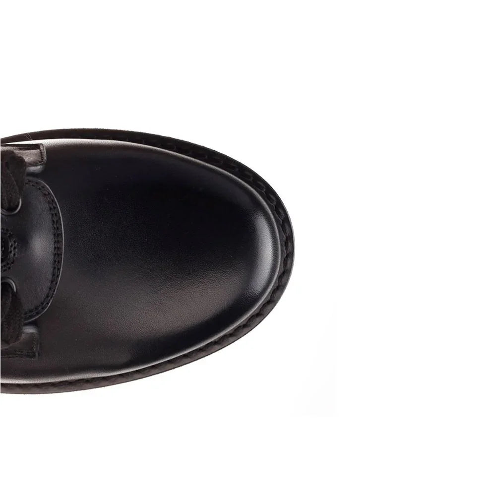 Valentino Garavani Combat Leather Boots