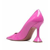 Amina Muaddi Ami Patent Leather Pumps