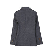 Brunello Cucinelli Gray Wool Blazer