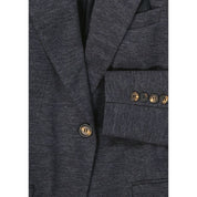 Brunello Cucinelli Gray Wool Blazer
