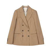 Brunello Cucinelli Brown Wool Coat
