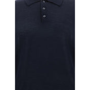 Golden Goose Blue Fleece Wool Shirt