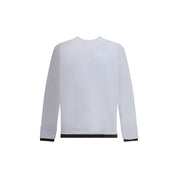 Sacai White Cotton Long Sleeve T-Shirt