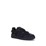 Moschino Leather and mesh Sneakers