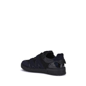 Moschino Leather and mesh Sneakers