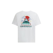 Casablanca White Cotton T-Shirt